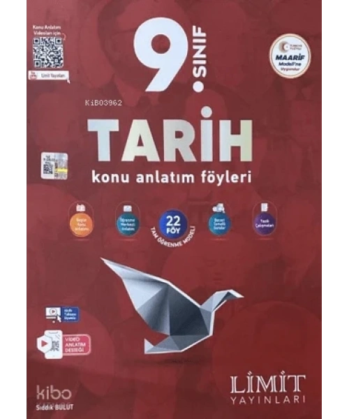Limit Yayınları 9. Sınıf Tarih Konu Anlatım Föyleri