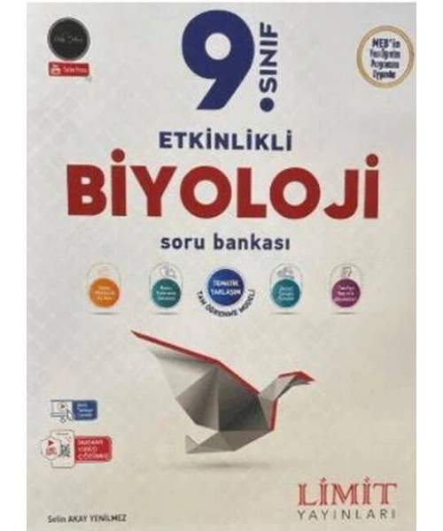 Limit Yayınları 9. Sınıf Biyoloji Etkinlikli Soru Bankası