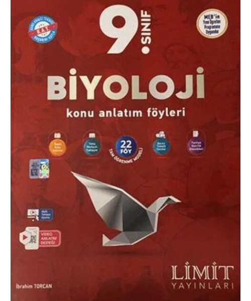 Limit Yayınları 9. Sınıf Biyoloji Konu Anlatım Föyleri