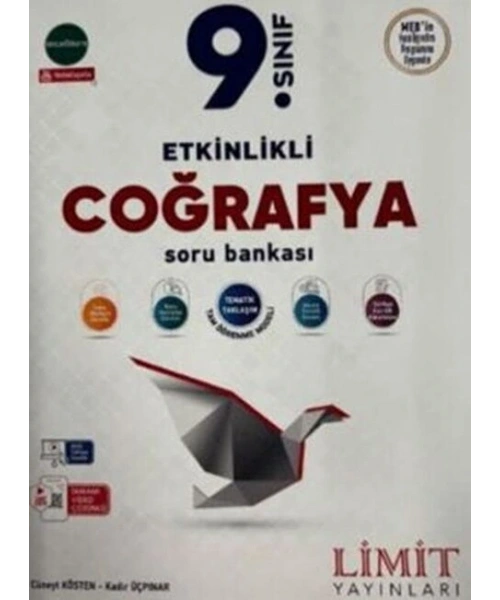 Limit Yayınları 9. Sınıf Coğrafya Etkinlikli Soru Bankası