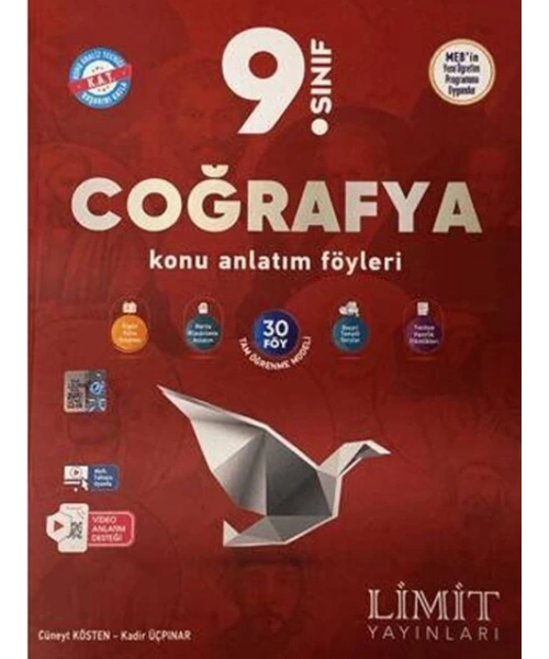 Limit Yayınları 9. Sınıf Coğrafya Konu Anlatım Föyleri