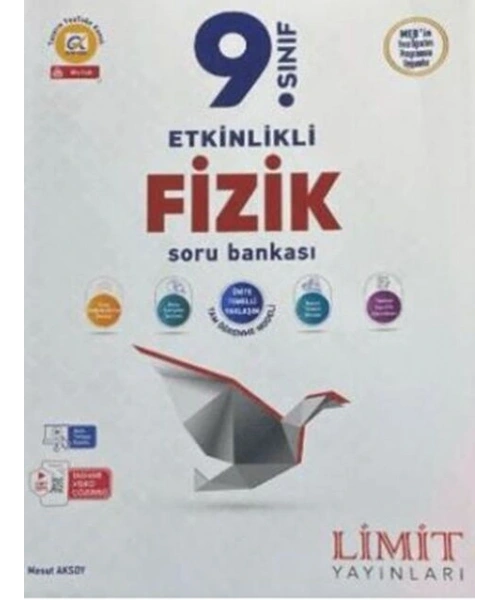 Limit Yayınları 9. Sınıf Fizik Etkinlikli Soru Bankası
