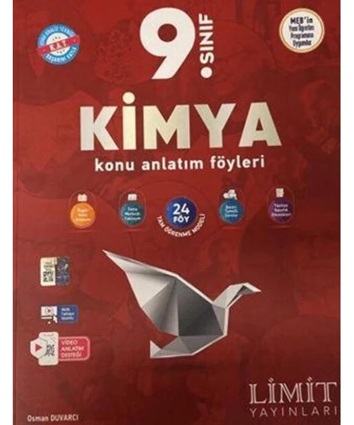 Limit Yayınları 9. Sınıf Kimya Konu Anlatım Föyleri