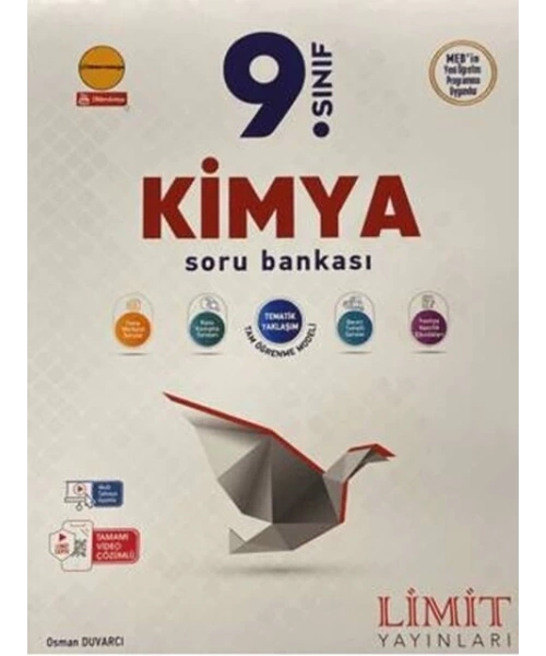 Limit Yayınları 9. Sınıf Kimya Soru Bankası