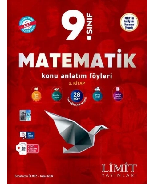 Limit Yayınları 9. Sınıf Matematik Konu Anlatım Föyleri 2. Kitap