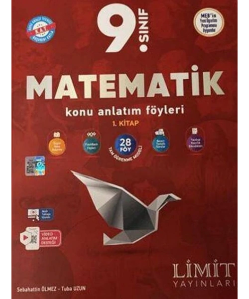 Limit Yayınları 9. Sınıf Matematik Konu Anlatım Föyleri 2. Kitap