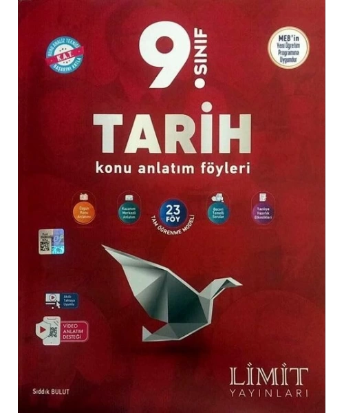 Limit Yayınları 9. Sınıf Tarih Konu Anlatım Föyleri