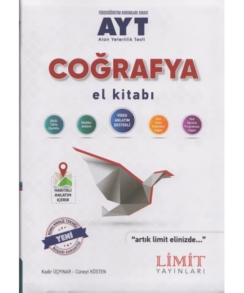 LİMİT YAYINLARI AYT COĞRAFYA EL KİTABI