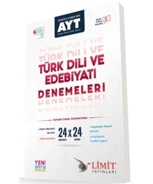 LİMİT  YAYINLARI AYT EDEBİYAT DENEMESİ