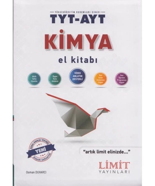 LİMİT YAYINLARI  TYT AYT KİMYA EL KİTABI