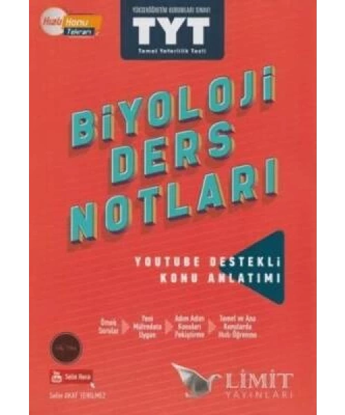 LİMİT YAYINLARI TYT BİYOLOJİ DERS NOTLARI