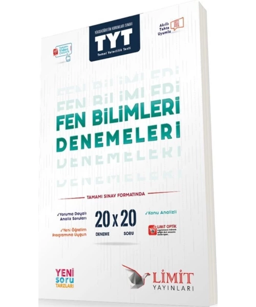 LİMİT YAYINLARI TYT FEN BİLİMLERİ DENEMESİ