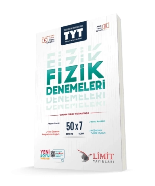 LİMİT YAYINLARI TYT FİZİK DENEMELERİ