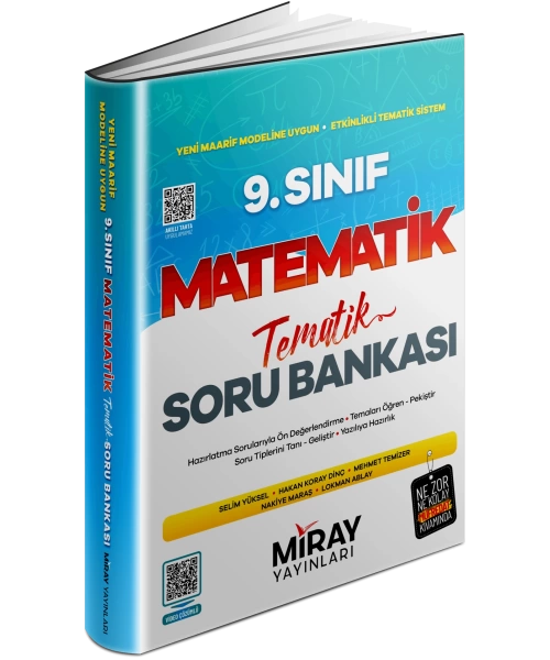 Miray Yayınları 9. Sınıf 2025 Matematik Tematik Soru Bankası