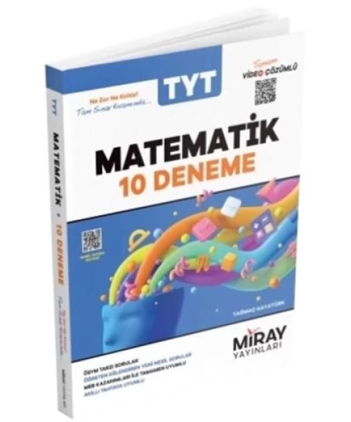 Miray Yayınları TYT Matematik 10 Deneme