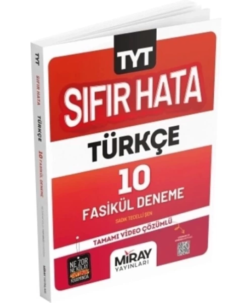 Miray Yayınları TYT Türkçe 10 Deneme