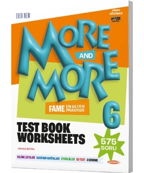 More And More 6 Sınıf Fenomen Test Book Worksheets