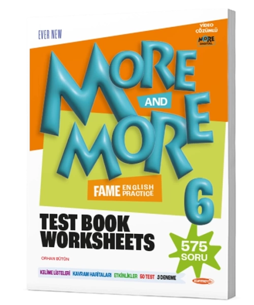 More And More 6 Sınıf Fenomen Test Book Worksheets