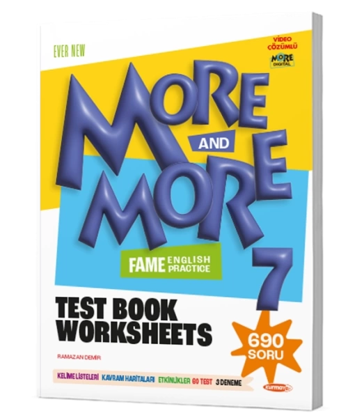 MORE AND MORE 7 SINIF FENOMEN TESTBOOK