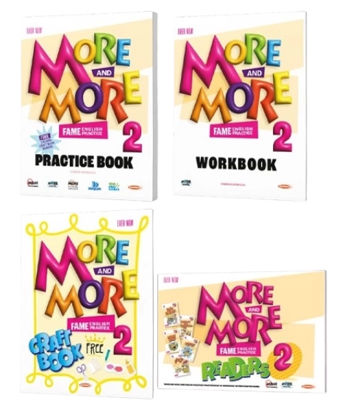 More & More 2 Practice Book & Workbook Seti