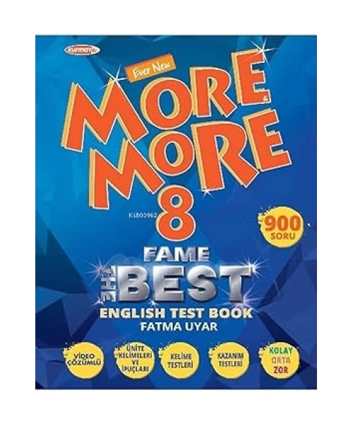 More More 8 Sınıf  Fame Fenomen English Test Book