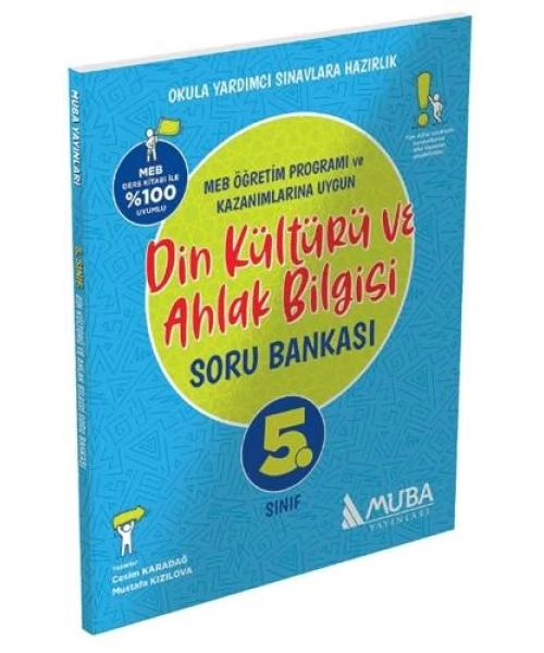 Muba 5.Sınıf Din Kültürü ve Ahlak Bilgisi Soru Bankası