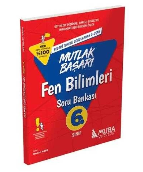 Muba Yayınları 6. Sınıf Fen Bilimleri Soru Bankası