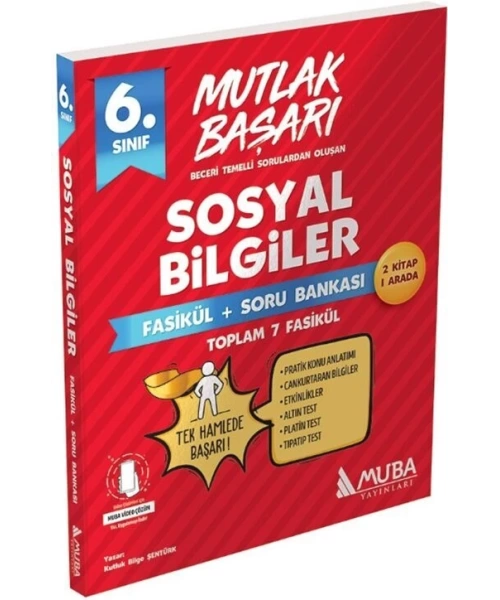 Muba Yayınları 6. Sınıf Sosyal Bilgiler Fasikül ve Soru Bankası