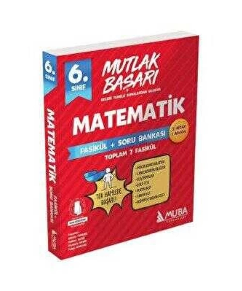 Muba Yayınları 6.Sınıf Mutlak Başarı Matematik Fasikül ve Soru Bankası