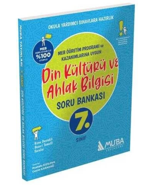 Muba Yayınları 7. Sınıf Din Kültürü ve Ahlak Bilgisi Soru Bankası