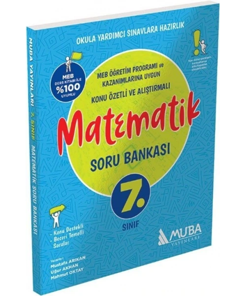 Muba Yayınları 7. Sınıf Matematik Soru Bankası