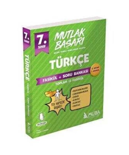 Muba Yayınları 7. Sınıf Türkçe Fasiküller+Soru Bankası