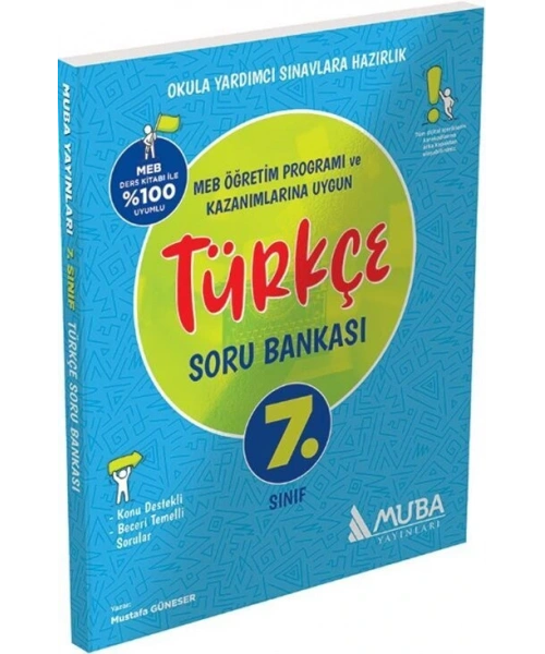 Muba Yayınları 7. Sınıf Türkçe Soru Bankası