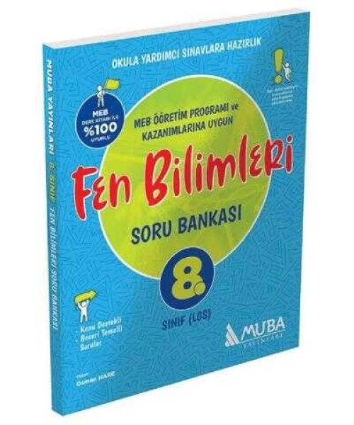 Muba Yayınları 8. Sınıf Fen Bilimleri Soru Bankası