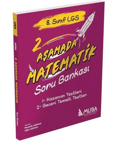 Muba Yayınları 8. Sınıf LGS 2 Aşamada Matematik Soru Bankası