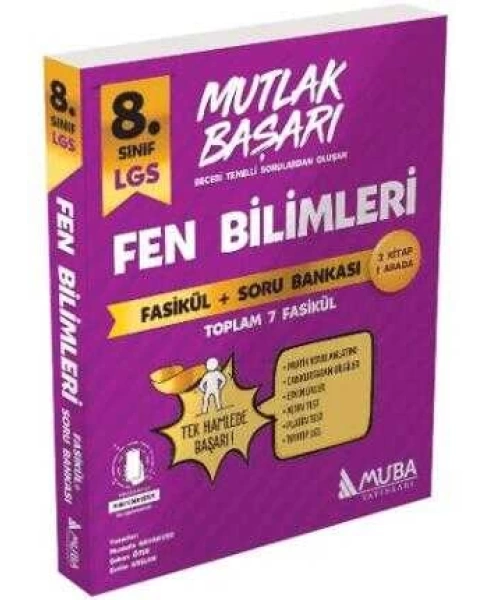 Muba Yayınları 8. Sınıf LGS Fen Bilimleri Fasiküller + Soru Bankası