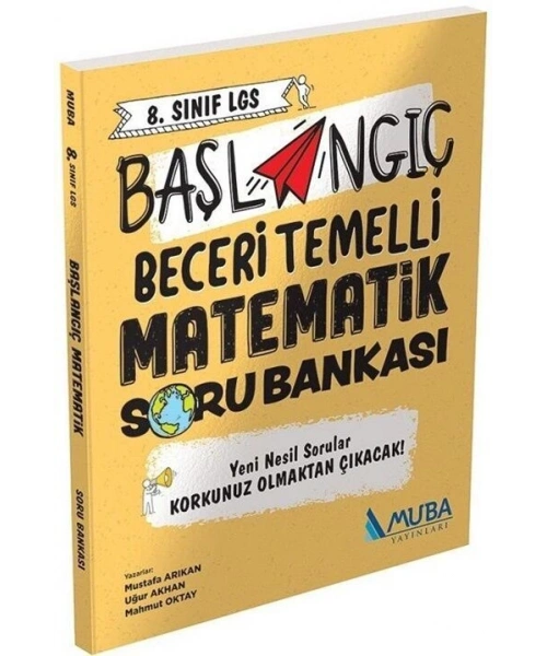 Muba Yayınları 8. Sınıf LGS Matematik Başlangıç Beceri Temelli Soru Bankası