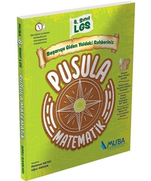 Muba Yayınları 8. Sınıf LGS Matematik Pusula Soru Bankası