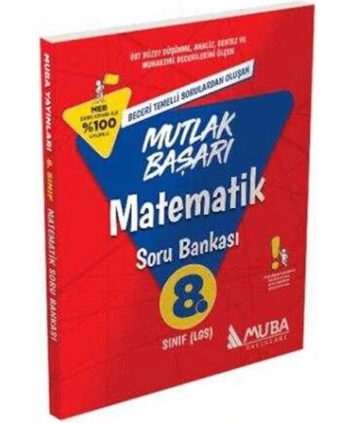 Muba Yayınları 8. Sınıf Matematik Mutlak Başarı Soru Bankası