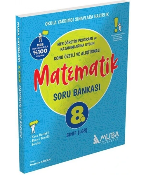 Muba Yayınları 8. Sınıf Matematik Soru Bankası