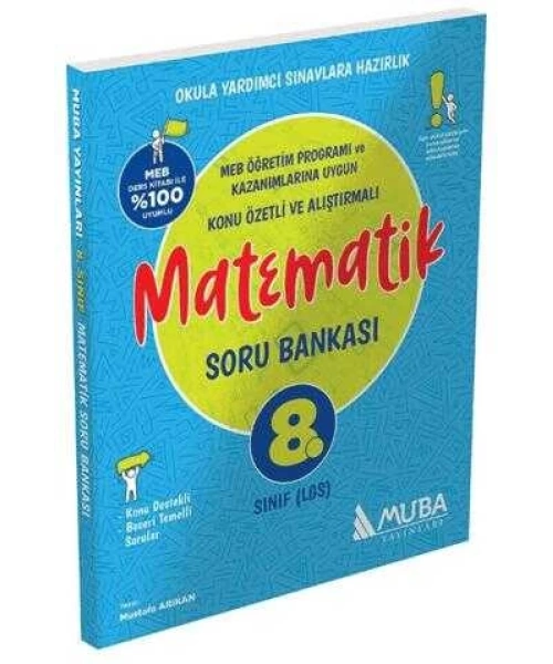 Muba Yayınları 8. Sınıf Matematik Soru Bankası