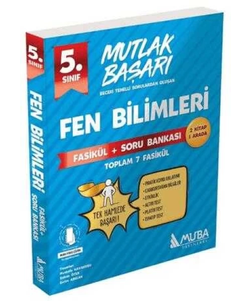 Muba Yayınları  MB 5.Sınıf Fen Bilimleri Fasiküller+Soru Bankası