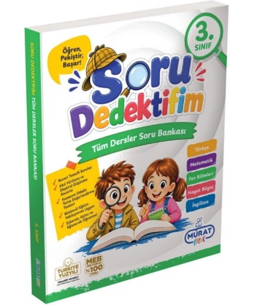 Murat Yayınları 3. Sınıf Tüm Dersler Soru Dedektifim