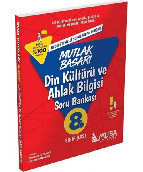 Mutlak Başarı8 Sınıf Din Kültürü ve Ahlak Bilgisi Soru Bankası