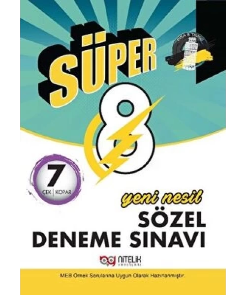 NİTELİK YAYINLARI 8 SINIF 7 Lİ SÖZEL DENEME SINAVI