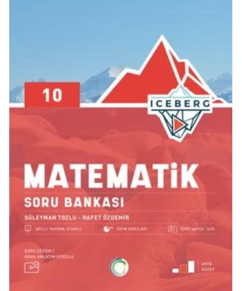 Okyanus Yayıncılık 10. Sınıf Iceberg Matematik Soru Bankası