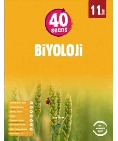 OKYANUS YAYINLARI  11 SINIF 40 SEANS BİYOLOJİ