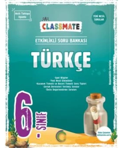 OKYANUS YAYINLARI 6 SINIF CLASSMATE TÜRKÇE SORU BANKASI