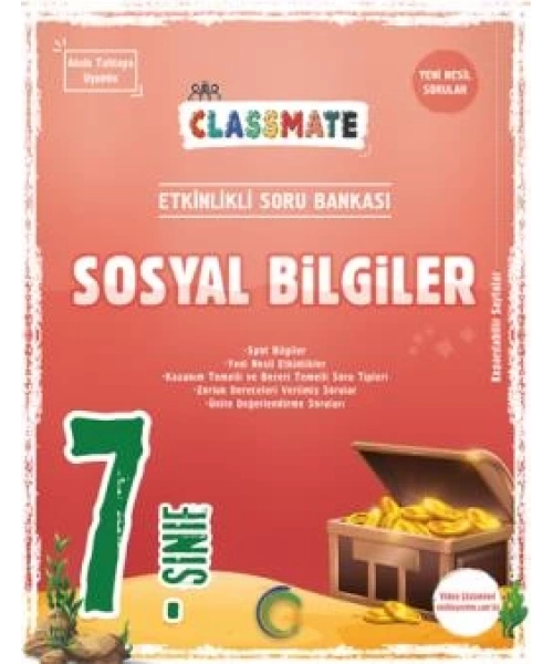 OKYANUS  YAYINLARI 7 SINIF  CLASSMATE SOSYAL BİLGİLER SORU BANKASI