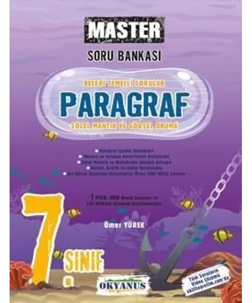 Okyanus Yayınları 7. Sınıf Master Paragraf Soru Bankası